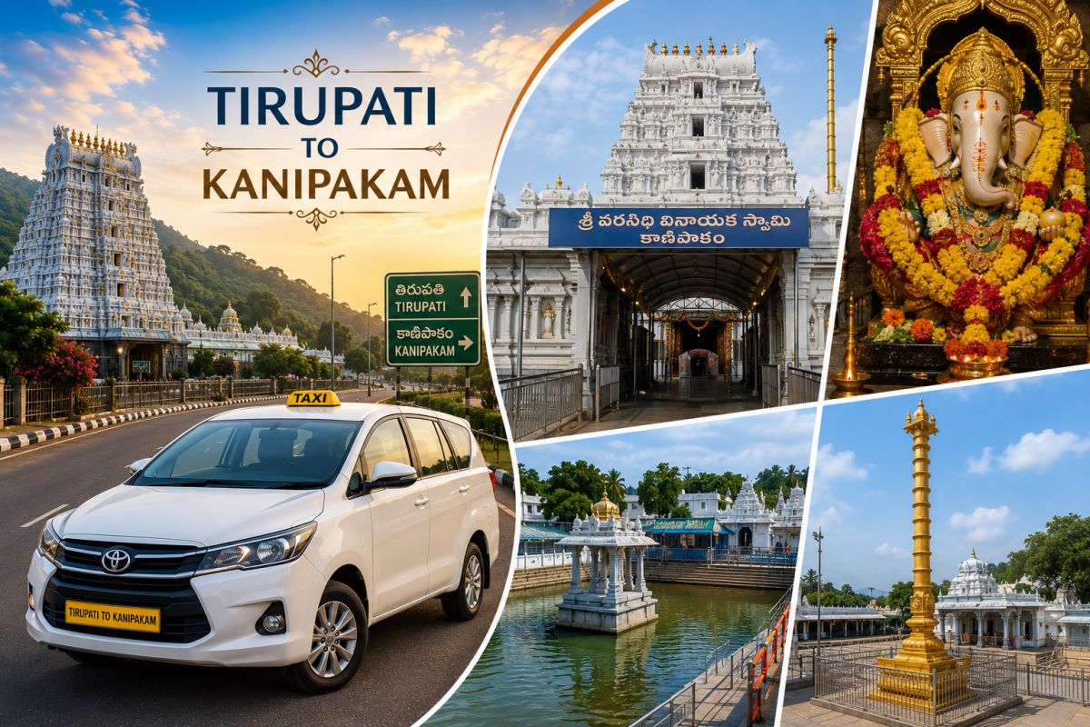 Tirupati to Kanipakam Taxi Package