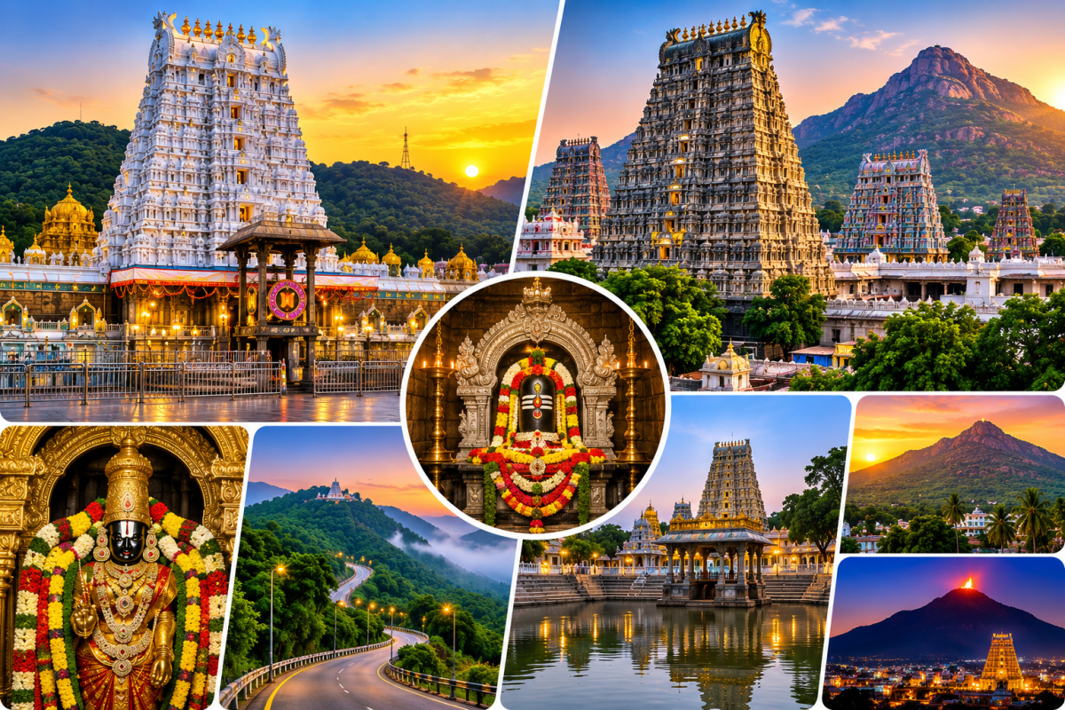 Tirupati to Arunachalam Temple Tour Package(1 Day)